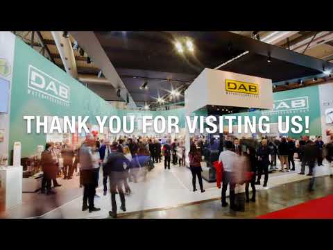 DAB PUMPS || MCE 2018 || THANK YOU