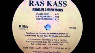 Ras Kass - Remain Anonymous (Instrumental)
