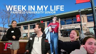 week in the life of fairfield university senior | angie dortenzio