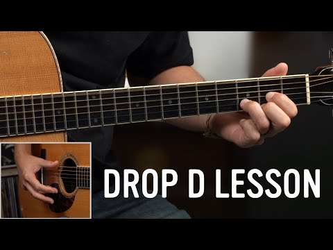 Try this Country Blues Guitar Lesson in Drop D Tuning