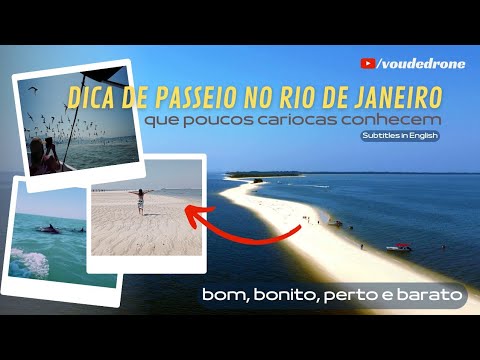 ITACURUÇÁ RJ - PONTA DA POMBEBA - RJ (Restinga da Marambaia - Sepetiba Bay) @VoudeDrone 4K