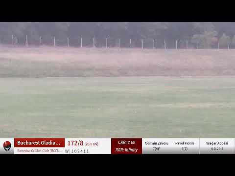 Live Cricket Match | Baneasa Cricket Club (BCC) Romania vs Bucharest Gladiators | 26-Sep-21 03:34 pm