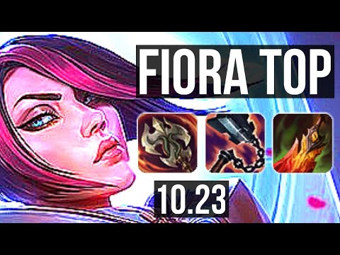 FIORA vs VAYNE (TOP) | Rank 2 Fiora, 7 solo kills, 1000+ games, Rank 18 | EUW Challenger | v10.23