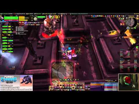 Turbo Cyborg Ninjas - Mythic Blackrock Foundry - Hans'gar & Franzok (Guardian Druid POV)
