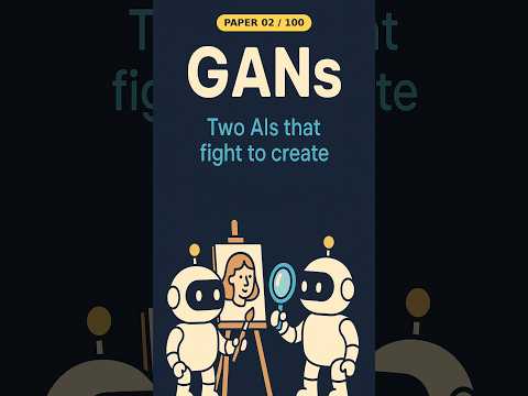 GANs: Two AIs Fight Until Fakes Look Real