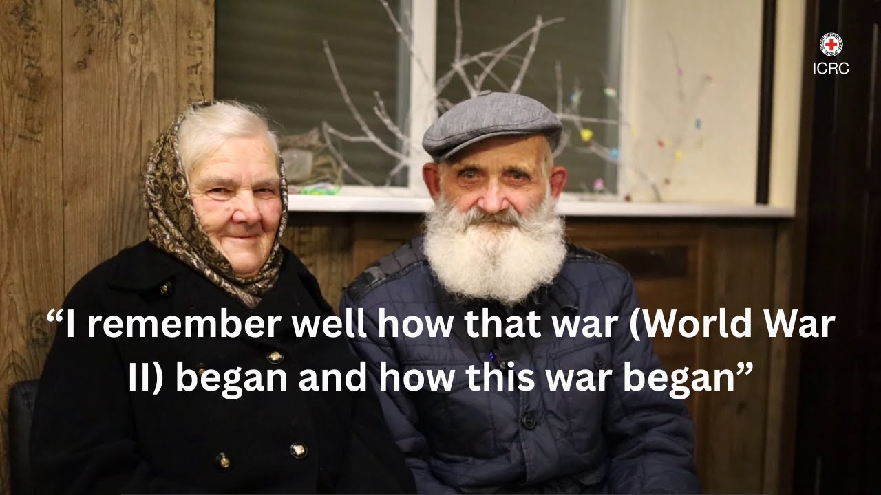 Ivan and Zoia: armed conflict made them flee their village twice