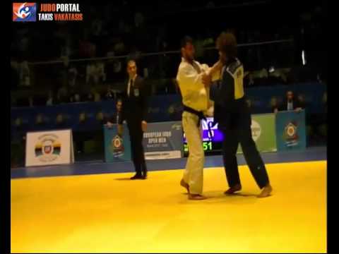 European Judo Open Rome 2015 Bronze -66kg PEIKRISHVILI Tristan (GEO) vs.OTTAVIANI Julien (FRA)