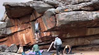Video thumbnail of Vlad the Impaler, 7c. Rocklands