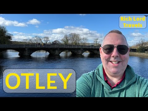 OTLEY - A walking tour of Otley in 4k - March 2024
