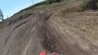 preview picture of video 'GoPro Onaway Speedway Motocross Track 8-24-13'