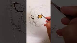 Download lagu From Sketch to Soulful Stare: This Video Shows How to Paint Realistic Cat Eye Painting in Acrylic mp3