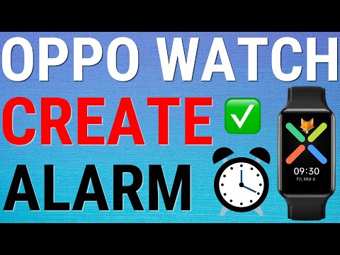 How To Set An Alarm On Oppo Watches