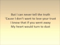 Marian Bradfield - Tonight Is Just For Us - Lyrics