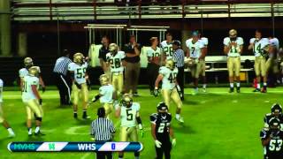 preview picture of video 'Westminster vs Mountain Vista Football 2013'