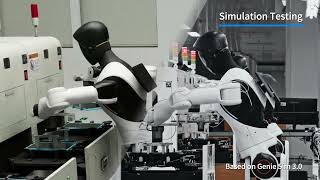 AGIBOT G2: first humanoid working on live electronics production line
