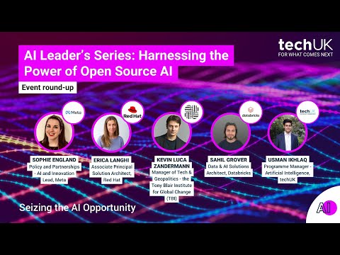 AI Leader's Series: Harnessing the Power of Open Source AI