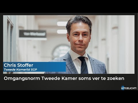 Uitgelicht! 30 september 2022 - Chris Stoffer (SGP) over de omgangsvormen in de Tweede Kamer