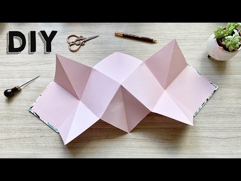 Bookbinding Tutorial 👉  How to Make a Pop Up Binding  [ Step by Step Tutorial ]