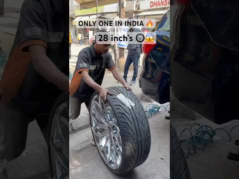 Modified Endeavour with 28 inch’s alloy wheels 🛞🔥🫡 || ONLY ONE IN INDIA 🔥🛞🫡😱 #endeavour