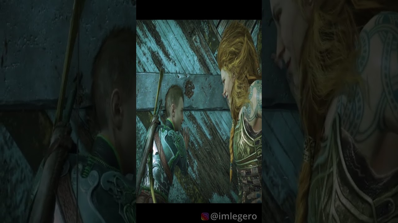 God of War Ragnarok Boy tries to impress girl