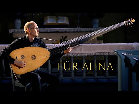 Arvo Pärt - FÜR ALINA - Theorbo solo by Tuomas Kourula