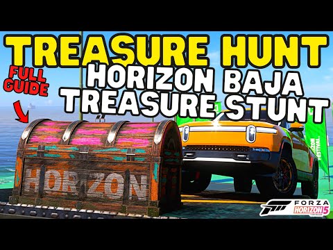 Forza Horizon 5-Treasure hunt Assault course-HORIZON BAJA TREASURE STUNT-Treasure location series 25