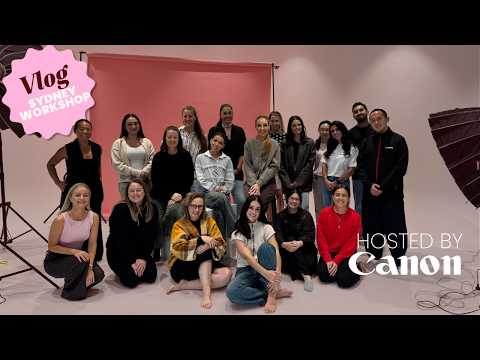 TEACHING PHOTOGRAPHY IN SYDNEY || Hosted by Canon