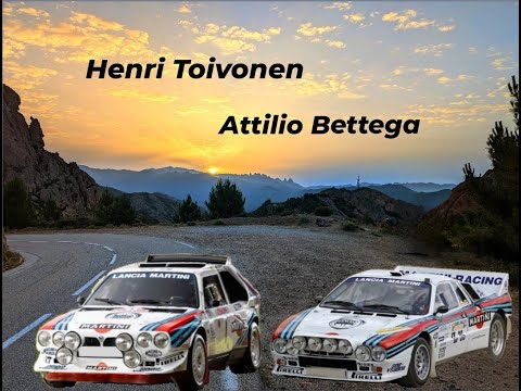 The End of Group B Rally - Henri Toivonen and Attilio Bettega Memorial Drive in Corsica