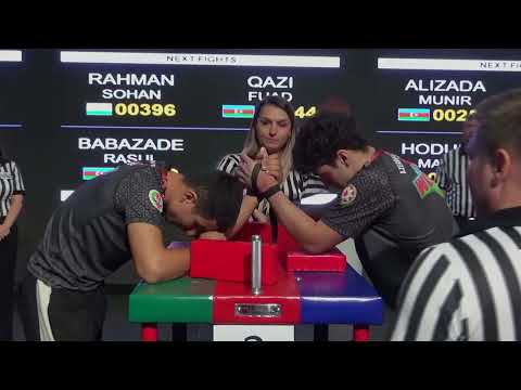 Junior U 15 Men  57 kg, Left Hand — IFA World Armwrestling Championship