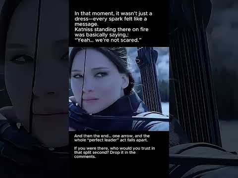 The Hunger Games: Mockingjay Part 2 Katniss “Girl on Fire” + The Final Arrow #hungergames #lawrence