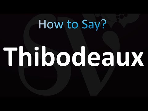 How to Pronounce Thibodeaux (correctly!)