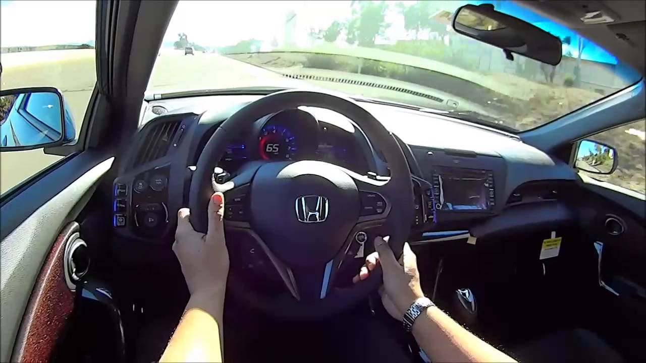 2014 Honda CR-Z EX Navigation north shore blue