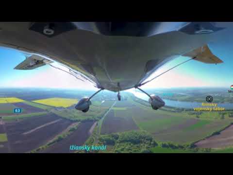 360°- os videótérkép  Izsa – madártávlatból