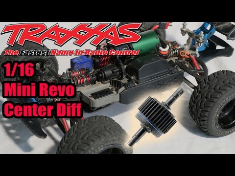 Mini Revo Center Diff Install+Why You Need It Traxxas 7014