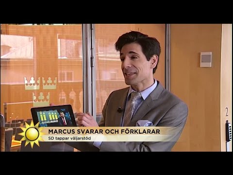 Marcus om SD:s nedgång, Obama och Trumps fajt samt Löfvens tabbe - Nyhetsmorgon (TV4)