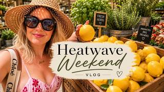 UK Heatwave Weekend 🌞 BBQ Shopping, Garden Shop & Summer Finds