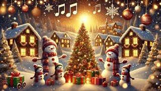 Beautiful Fireplace Christmas Ambience 🎄🎅 Relaxing Christmas Music 🔥Christmas Fireplace Background