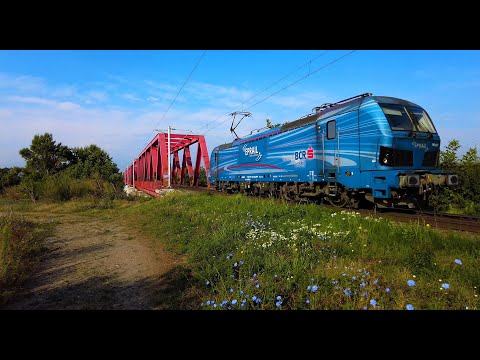 Trenuri dimineata pe magistrala CFR 310 Timișoara - Arad - Oradea. Trains on CFR 310 main railway.
