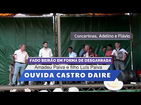 Fado Beirão em Forma de Desgarrada com Amadeu Paiva e filho Luís Paiva (Ouvida)