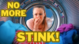 Remove That GROSS STINK From Your Washing Machine NOW