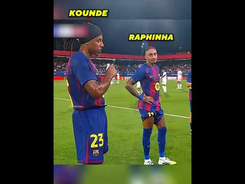 Raphinha & Yamal Reaction to Kounde😂