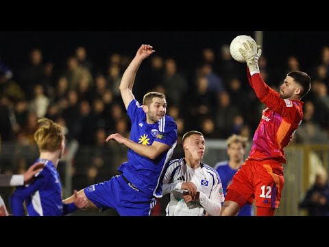 HIGHLIGHTS: Kickers vs. Hamburger SV II (25. Spieltag Regionalliga Nord 2024/25)