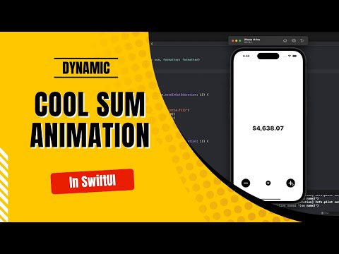 SwiftUI: Create an awesome number Animation
