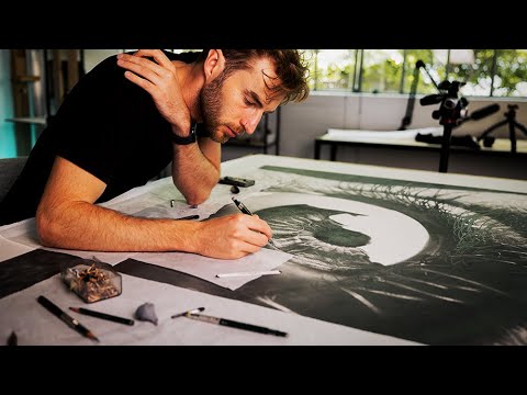 Real Time Pencil Drawing Compilation with Focus Music