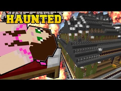 Minecraft: DROWNING IN A BURNING MAP?!! (HAUNTED HOUSE & FLASH FREEZE!) Mini-Game