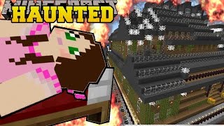 Minecraft: DROWNING IN A BURNING MAP?!! (HAUNTED HOUSE & FLASH FREEZE!) Mini-Game