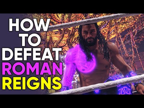 How to Defeat Supernatural Roman Reigns | Luchador, Arcade & Hero Island Final BOSS Fight | WWE 2K25