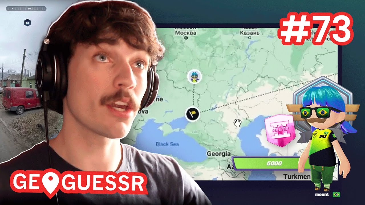 1000 DE RATING VIROU PATINHO 😎 | GeoGuessr #73