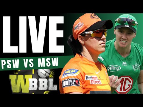 WBBL Live - PSW vs MSW live | Big Bash women's t20 live | bbl live match today | Big bash live