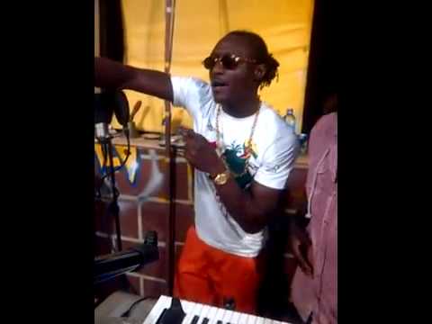 Terry G and E-Gnyte in the Studio Making "RED CARD"